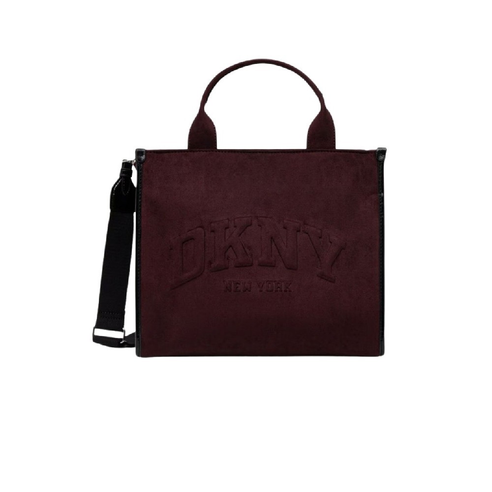 DKNY HADLEE SM TOTE HANDBAG ΤΣΑΝΤΑ ΓΥΝΑΙΚΕΙΑ BORDEAUX