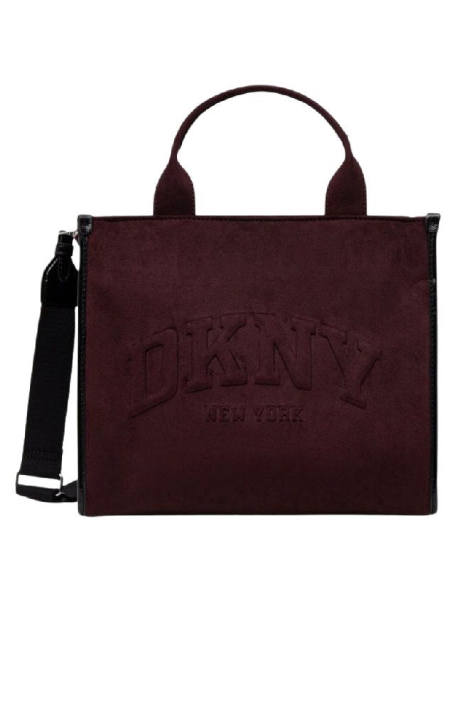 DKNY HADLEE SM TOTE HANDBAG ΤΣΑΝΤΑ ΓΥΝΑΙΚΕΙΑ BORDEAUX