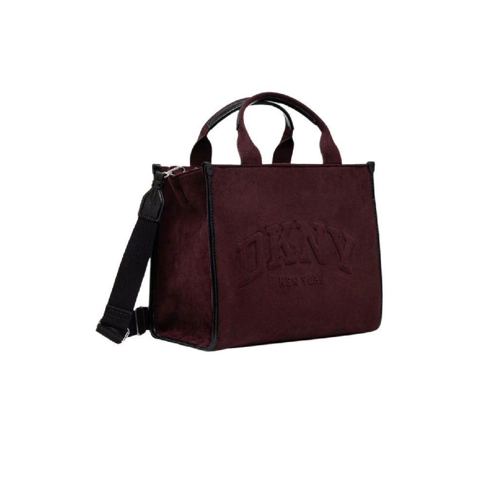 DKNY HADLEE SM TOTE HANDBAG ΤΣΑΝΤΑ ΓΥΝΑΙΚΕΙΑ BORDEAUX