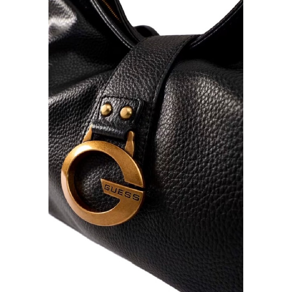 GUESS CAMDEN LARGE SHOULDER BAG ΤΣΑΝΤΑ ΓΥΝΑΙΚΕΙΑ BLACK