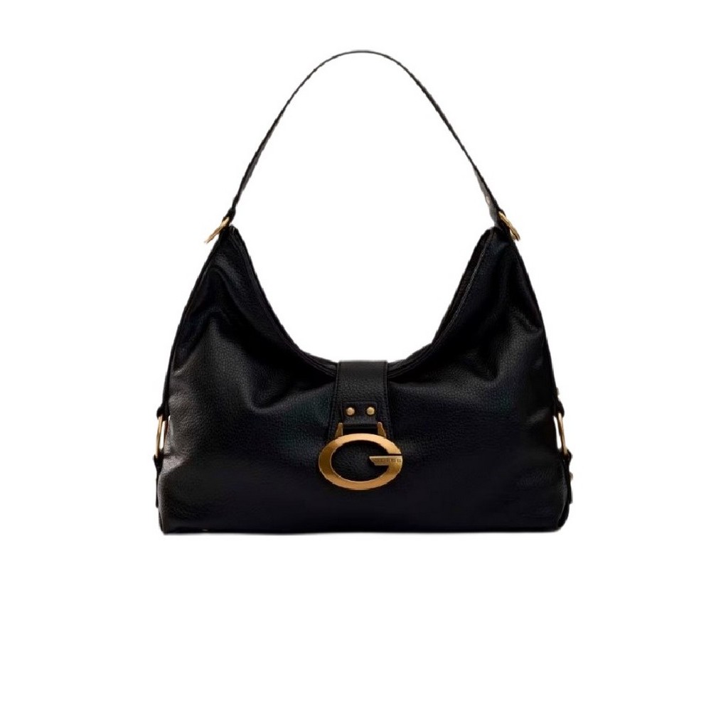 GUESS CAMDEN LARGE SHOULDER BAG ΤΣΑΝΤΑ ΓΥΝΑΙΚΕΙΑ BLACK