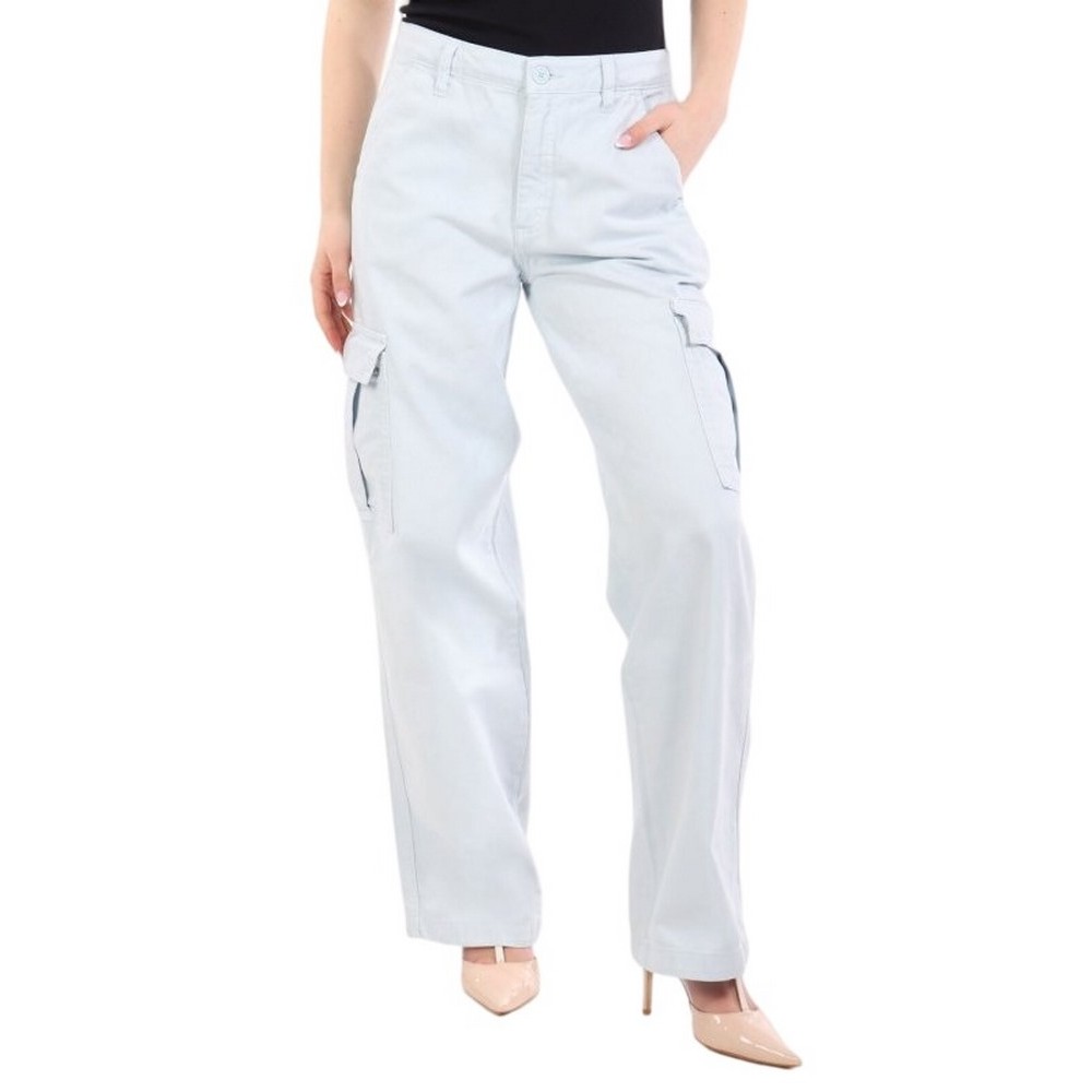 GUESS JEANS CARGO CHINO ΠΑΝΤΕΛΟΝΙ ΓΥΝΑΙΚΕΙΟ CIEL