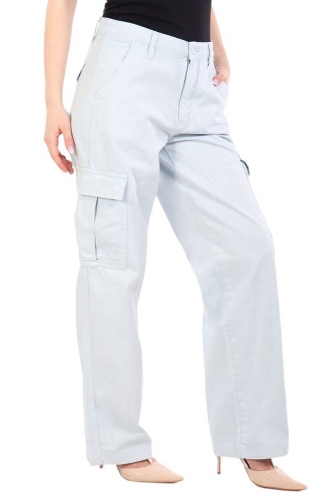 GUESS JEANS CARGO CHINO ΠΑΝΤΕΛΟΝΙ ΓΥΝΑΙΚΕΙΟ CIEL