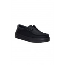 HEY DUDE REV TUMBLED LEATHER ΠΑΠΟΥΤΣΙ ΑΝΔΡΙΚΟ BLACK