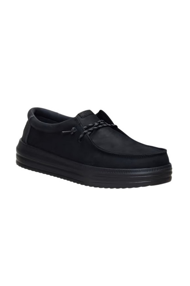 HEY DUDE REV TUMBLED LEATHER ΠΑΠΟΥΤΣΙ ΑΝΔΡΙΚΟ BLACK