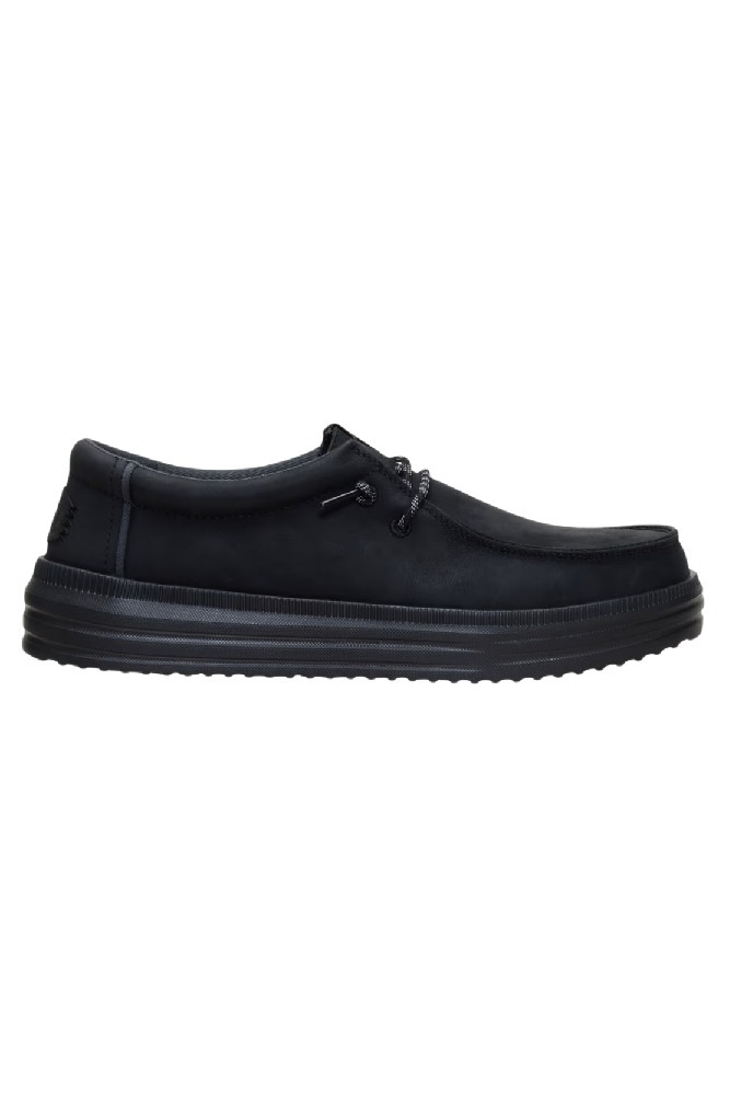HEY DUDE REV TUMBLED LEATHER ΠΑΠΟΥΤΣΙ ΑΝΔΡΙΚΟ BLACK