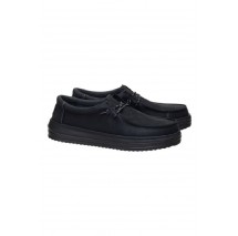 HEY DUDE REV TUMBLED LEATHER ΠΑΠΟΥΤΣΙ ΑΝΔΡΙΚΟ BLACK