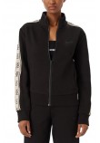 GUESS BRITNEY FULL ZIP SWEATSHIRT ΖΑΚΕΤΑ ΦΟΥΤΕΡ ΓΥΝΑΙΚΕΙΑ BLACK