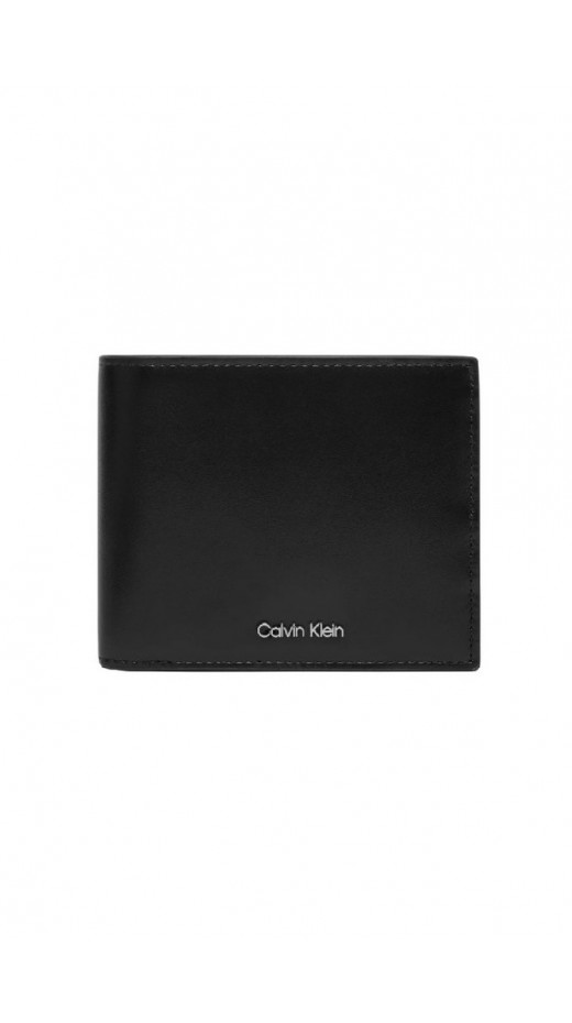 CALVIN KLEIN RAISED BILLFOLD WALLET COIN & KEY FOB SET ΠΟΡΤΟΦΟΛΙ ΑΝΔΡΙΚΟ BLACK