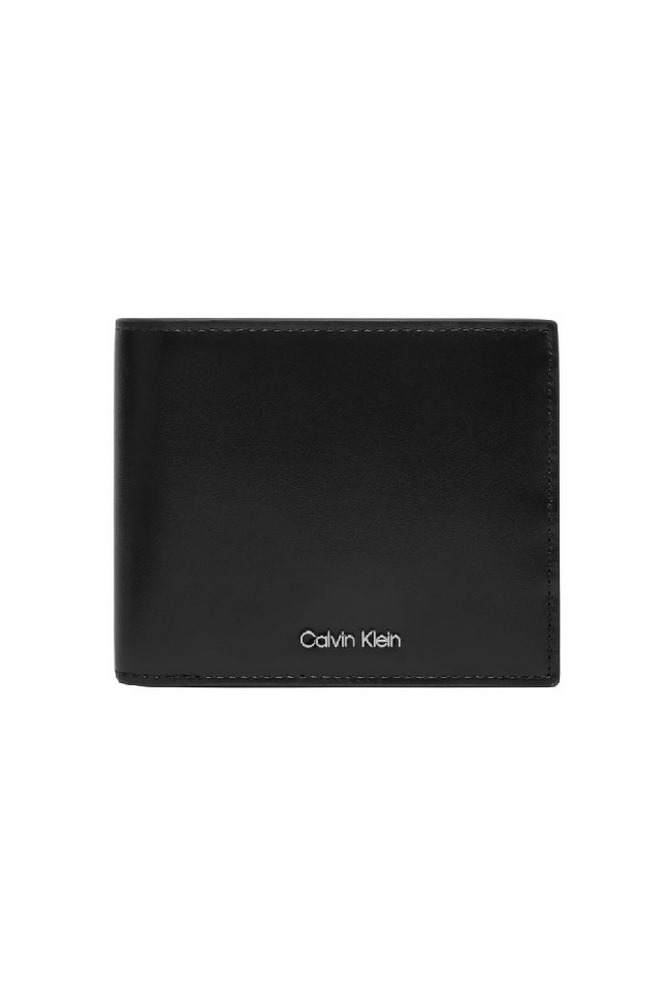CALVIN KLEIN RAISED BILLFOLD WALLET COIN & KEY FOB SET ΠΟΡΤΟΦΟΛΙ ΑΝΔΡΙΚΟ BLACK