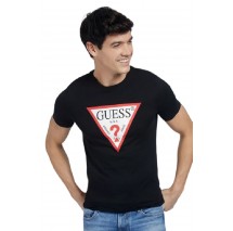 T-SHIRT  ΑΝΔΡΙΚΟ GUESS BLACK