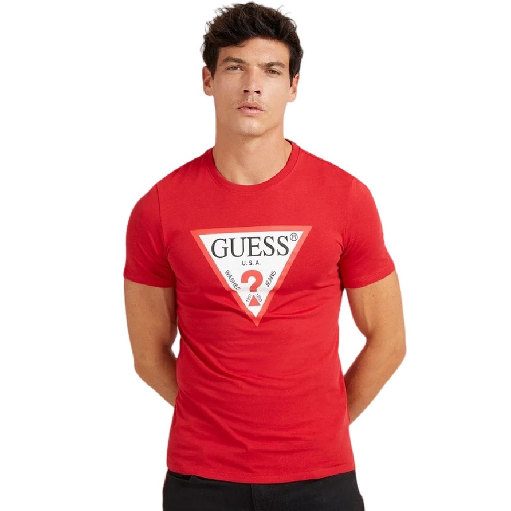 T-SHIRT  ΑΝΔΡΙΚΟ GUESS RED