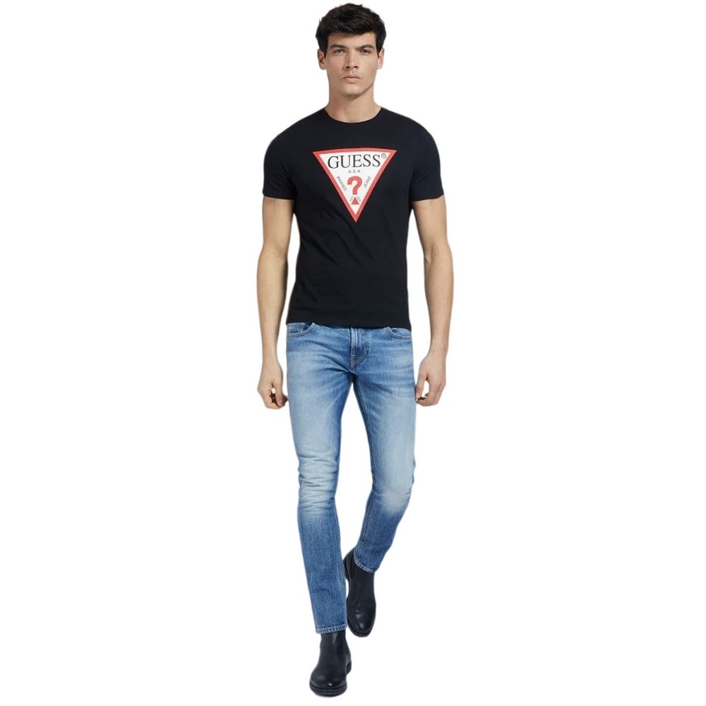 T-SHIRT  ΑΝΔΡΙΚΟ GUESS BLACK