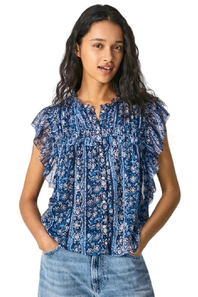 ΠΟΥΚΑΜΙΣΟ JANEL ΓΥΝΑΙΚΕΙΟ PEPE JEANS LONDON MULTI
