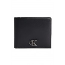 CALVIN KLEIN JEANS MONO HRDW BIFOLD/WCOIN ΑΞΕΣΟΥΑΡ ΠΟΡΤΟΦΟΛΙ ΑΝΔΡΙΚΟ BLACK