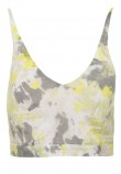 CALVIN KLEIN JEANS GLAZED FABRIC TANK TOP ΜΠΛΟΥΖΑ ΓΥΝΑΙΚΕΙΑ MULTI