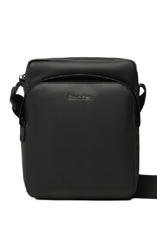 CALVIN KLEIN JEANS CK MUST PIQUE REPORTER S W/PCKT ΤΣΑΝΤΑ ΑΝΔΡΙΚΗ BLACK