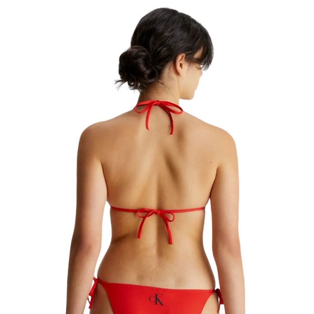 CALVIN KLEIN JEANS TRANGLE-RP ΜΑΓΙΟ ΓΥΝΑΙΚΕΙΟ RED