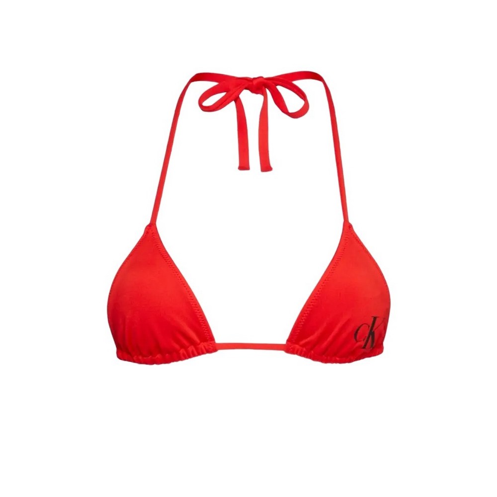 CALVIN KLEIN JEANS TRANGLE-RP ΜΑΓΙΟ ΓΥΝΑΙΚΕΙΟ RED