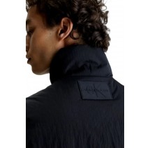 CALVIN KLEIN JEANS CRINKLE NYLON VEST ΜΠΟΥΦΑΝ-ΓΙΛΕΚΟ ΑΝΔΡΙΚΟ BLACK