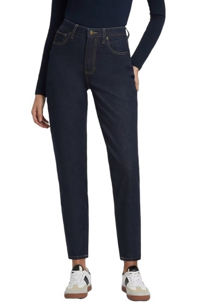 GUESS JEANS G06 MOM  RIVERSIDE STR ΠΑΝΤΕΛΟΝΙ ΓΥΝΑΙΚΕΙΟ DARK BLUE