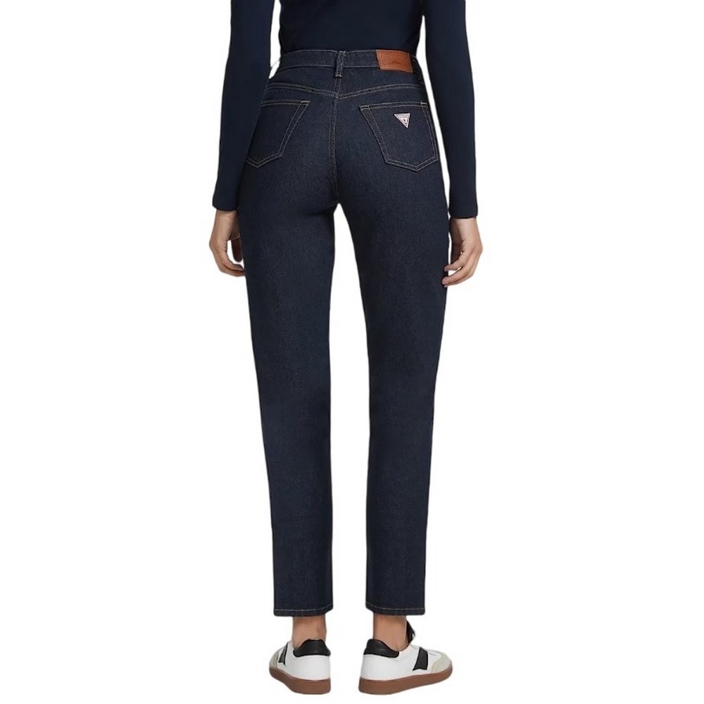 GUESS JEANS G06 MOM  RIVERSIDE STR ΠΑΝΤΕΛΟΝΙ ΓΥΝΑΙΚΕΙΟ DARK BLUE