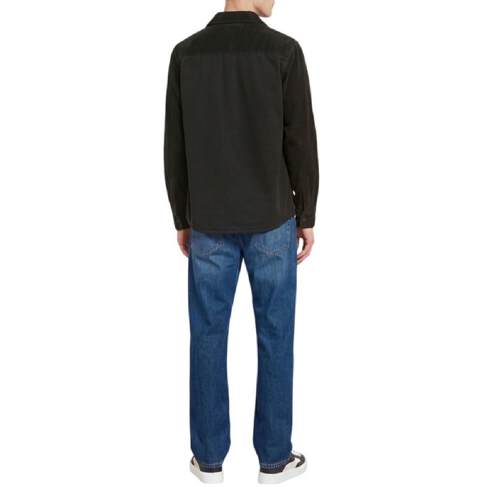 HUGO BOSS EBRIN CASUAL SHIRT ΠΟΥΚΑΜΙΣΟ ΑΝΔΡΙΚΟ BLACK