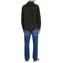 HUGO BOSS EBRIN CASUAL SHIRT ΠΟΥΚΑΜΙΣΟ ΑΝΔΡΙΚΟ BLACK