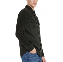 HUGO BOSS EBRIN CASUAL SHIRT ΠΟΥΚΑΜΙΣΟ ΑΝΔΡΙΚΟ BLACK