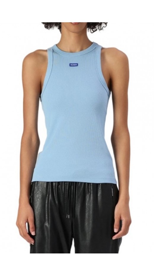 HUGO BOSS JERSEY TOP EASY TANK B ΤΟΠ ΜΠΛΟΥΖΑ ΓΥΝΑΙΚΕΙΑ CIEL