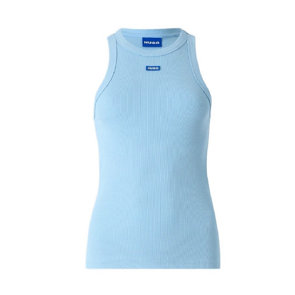 HUGO BOSS JERSEY TOP EASY TANK B ΤΟΠ ΜΠΛΟΥΖΑ ΓΥΝΑΙΚΕΙΑ CIEL