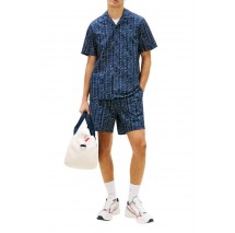 TOMMY JEANS REG AOP CAMP SHIRT EXT ΠΟΥΚΑΜΙΣΟ ΑΝΔΡΙΚΟ NAVY