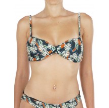 TWIST BANDEAU BIKINI TOP ΜΑΓΙΩ ΓΥΝΑΙΚΕΙΟ FLORAL