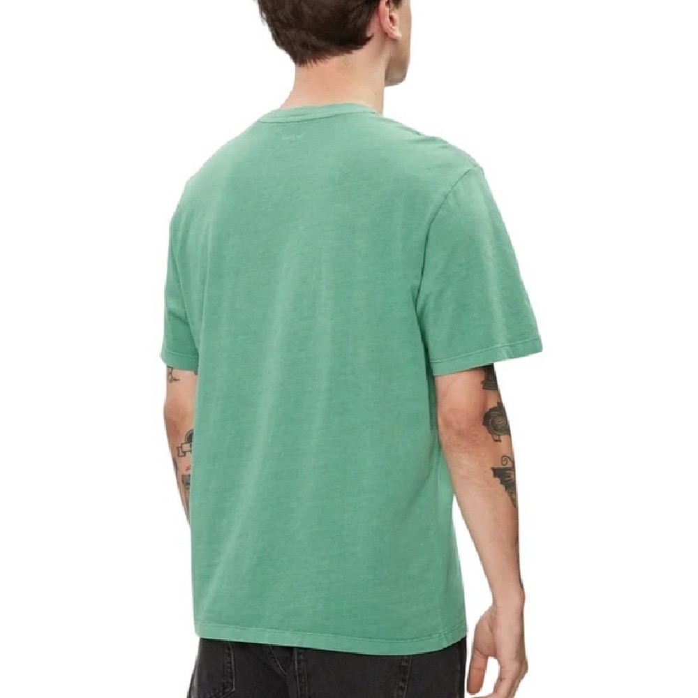 PEPE JEANS LONDON JACKO T-SHIRT ΜΠΛΟΥΖΑ ΑΝΔΡΙΚΗ JUNGLE GREEN