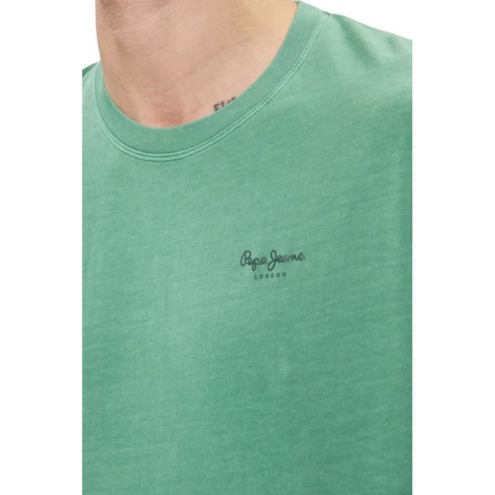 PEPE JEANS LONDON JACKO T-SHIRT ΜΠΛΟΥΖΑ ΑΝΔΡΙΚΗ JUNGLE GREEN