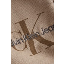 CALVIN KLEIN JEANS MONOLOGO MINERAL DYE HWK SHORT ΑΝΔΡΙΚΟ COFFEE