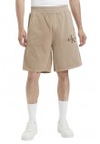 CALVIN KLEIN JEANS MONOLOGO MINERAL DYE HWK SHORT ΑΝΔΡΙΚΟ COFFEE