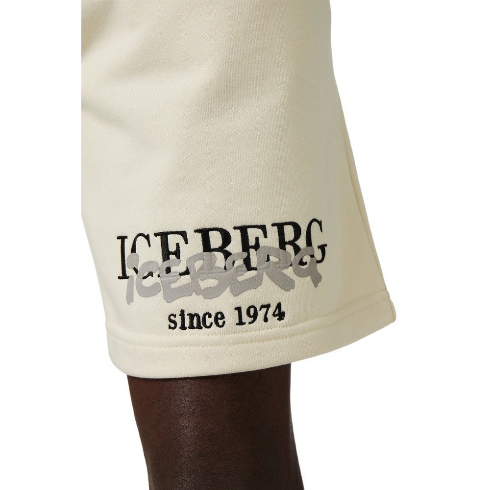 ICEBERG JERSEY ΒΕΡΜΟΥΔΑ ΑΝΔΡΙΚΗ WHITE