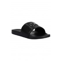 CALVIN KLEIN JEANS POOL SLIDE W/HW ΠΑΝΤΟΦΛΑ ΓΥΝΑΙΚΕΙΑ BLACK