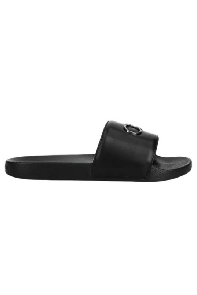 CALVIN KLEIN JEANS POOL SLIDE W/HW ΠΑΝΤΟΦΛΑ ΓΥΝΑΙΚΕΙΑ BLACK