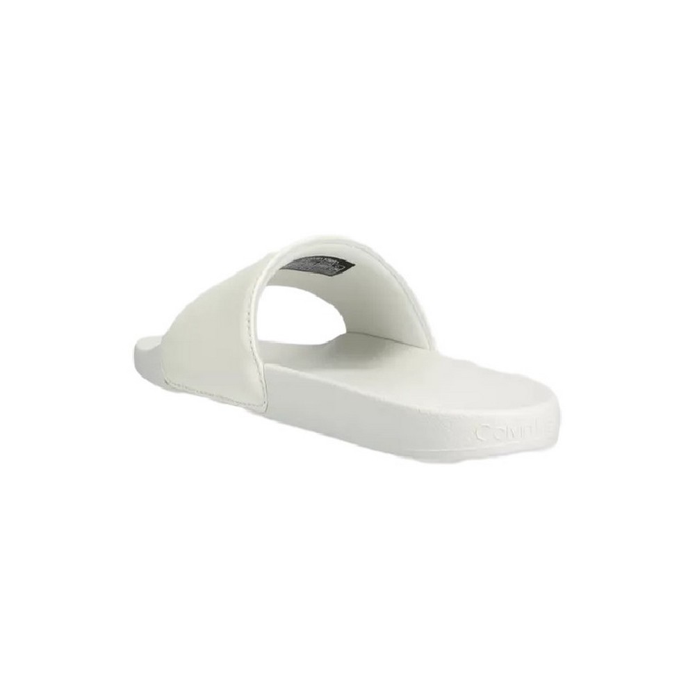 CALVIN KLEIN JEANS POOL SLIDE W/HW ΠΑΝΤΟΦΛΑ ΓΥΝΑΙΚΕΙΑ WHITE