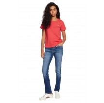 PEPE JEANS WENDY CHEST T-SHIRT ΓΥΝΑΙΚΕΙΟ RED