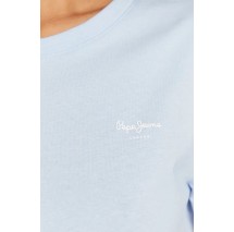 PEPE JEANS WENDY CHEST T-SHIRT ΓΥΝΑΙΚΕΙΟ SKY