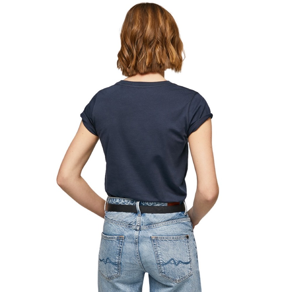 PEPE JEANS WENDY CHEST T-SHIRT ΓΥΝΑΙΚΕΙΟ NAVY