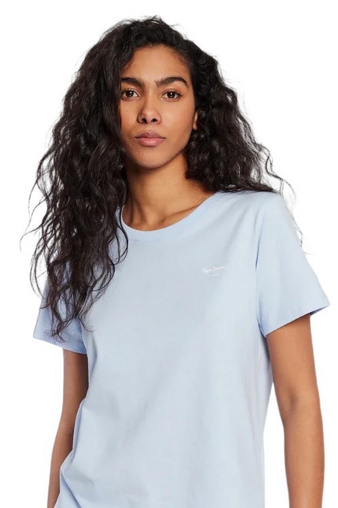 PEPE JEANS WENDY CHEST T-SHIRT ΓΥΝΑΙΚΕΙΟ SKY