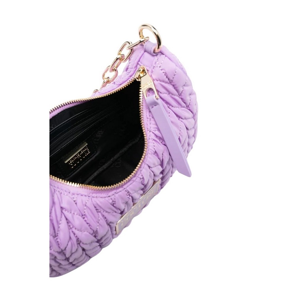 VERSACE JEANS COUTURE RANGE O - CRUNCHY BAGS QUILTED ΤΣΑΝΤΑ ΓΥΝΑΙΚΕΙΑ LILA