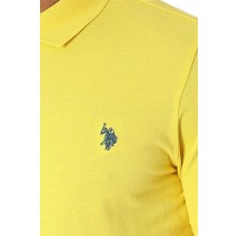 U. S POLO KING ΜΠΛΟΥΖΑ POLO ΑΝΔΡΙΚΗ YELLOW