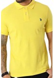 U.S POLO ASSN KING ΜΠΛΟΥΖΑ POLO ΑΝΔΡΙΚΗ YELLOW