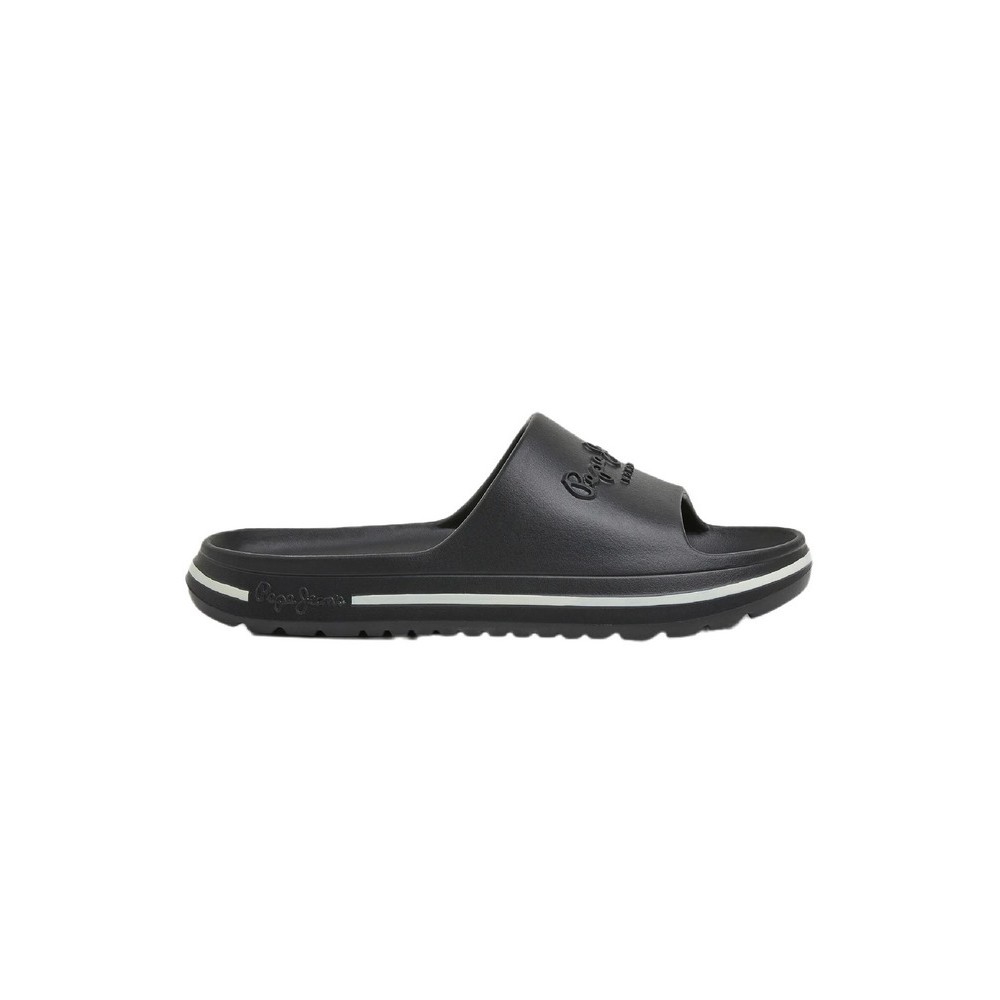 PEPE JEANS BEACH SLIDE SS23 W ΠΑΝΤΟΦΛΑ ΓΥΝΑΙΚΕΙΑ BLACK