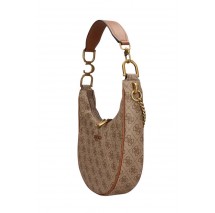 GUESS DAGAN SML CONVERTIBLE HOBO ΤΣΑΝΤΑ ΓΥΝΑΙΚΕΙΑ LATTE